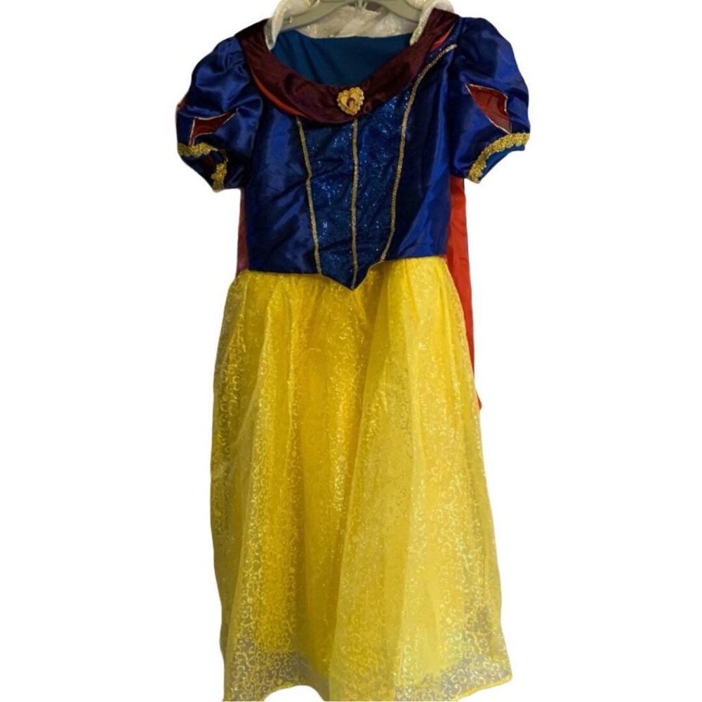 Disney Parks Princess Snow White Costume Dress Kids 10/12